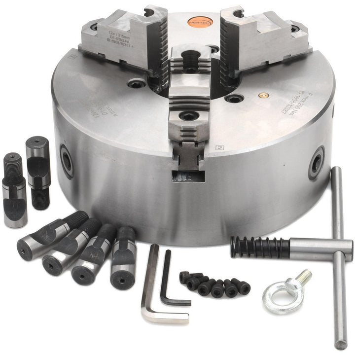 3-Jaw Lathe Chuck - Hertel 1-221-1208