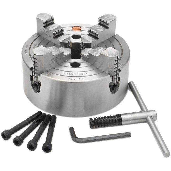 4-Jaw Lathe Chuck - Hertel 1-302-0800
