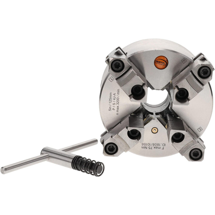 4-Jaw Lathe Chuck - Hertel 1-203-0500