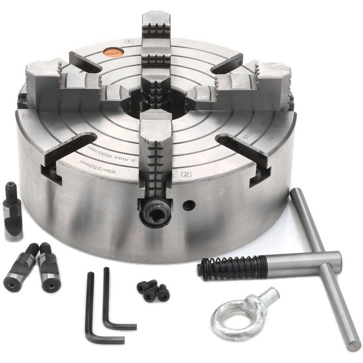 4-Jaw Lathe Chuck - Hertel 1-322-1004