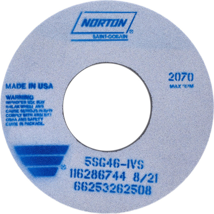 12 x 1" 46-Grit Ceramic Grinding & Cutoff Wheel - Norton 66253262508