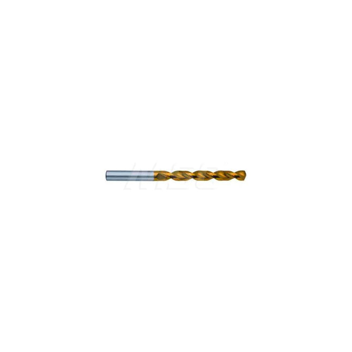 1.00mm High Speed Steel Drill Bit, TiN, 130° point - Guhring 9006520010000