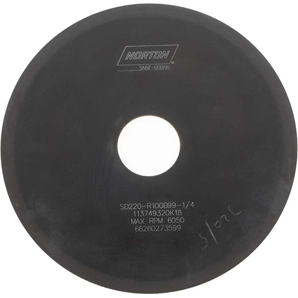 6 x 1/16" 220-Grit Diamond Grinding & Cutoff Wheel - Norton 66260273599