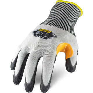2X-Large Gray HPPE Steel Blend Knit Cut-Resistant; Puncture Resistant Gloves - ironCLAD SKC4PU-06-XXL