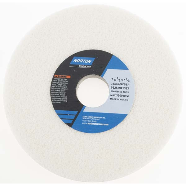 7 x 1/2" 46-Grit Aluminum Oxide Grinding & Cutoff Wheel - Norton 66252941323