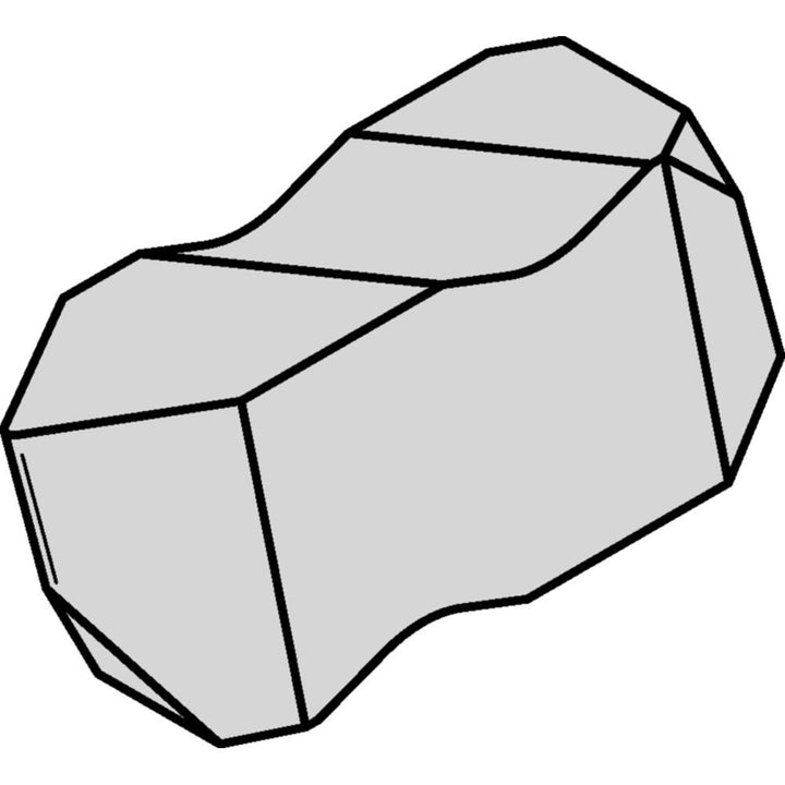 NT3R Carbide Insert, Grade TN6025, AlTiN - Widia 3607825