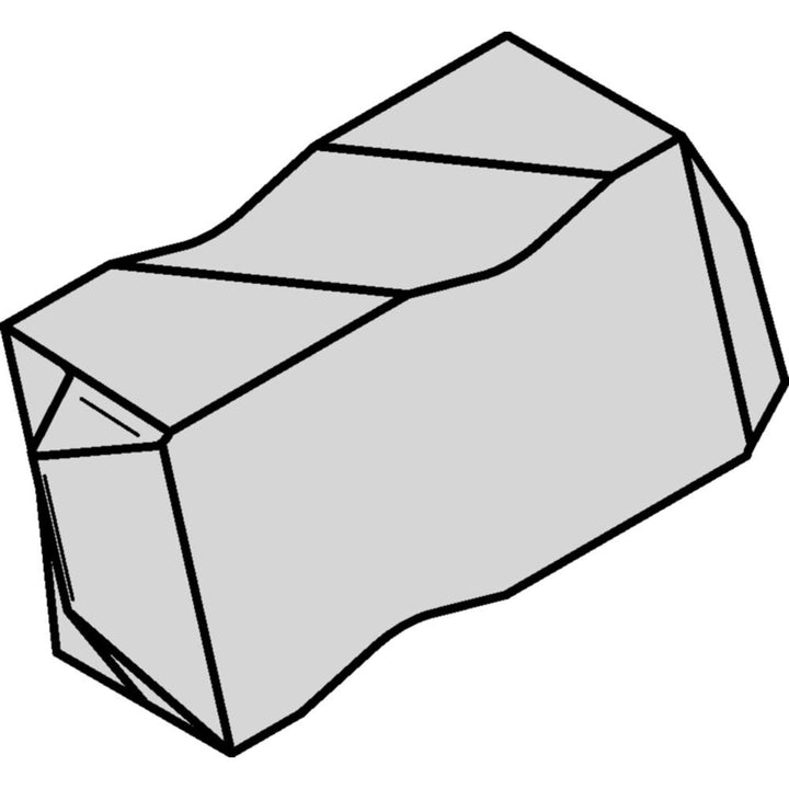 NTK3R Carbide Insert, Grade TN6025, AlTiN - Widia 3607827