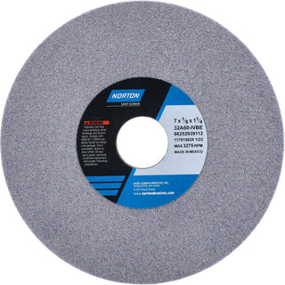 7 x 1/8" 60-Grit Aluminum Oxide Grinding & Cutoff Wheel - Norton 66252939112