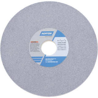 8 x 3/8" 60-Grit Aluminum Oxide Grinding & Cutoff Wheel - Norton 66253043565
