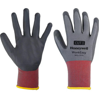 Medium Gray Polyester Cut-Resistant Gloves - Honeywell WE21-3113G-8/M