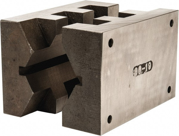 6.0000" Jaw Ductile Iron Vise Jaws - Heinrich 6619