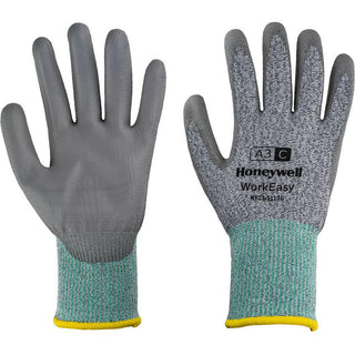 2X-Large Gray; Green HPPE; Fiberglass Cut, Puncture & Abrasion-Resistant Gloves - Honeywell WE23-5113G-11/XXL