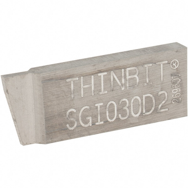 Solid Carbide Insert, Grade Dura-Max 2000 - Thin Bit SGI030D2