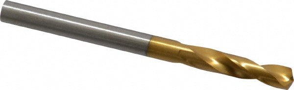 #17 Cobalt Stub Drill Bit, Coated, 130° point - Guhring 9006590043900