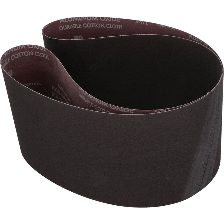 6 x 60" 80-Grit Aluminum Oxide Belt - Norton 78072722660