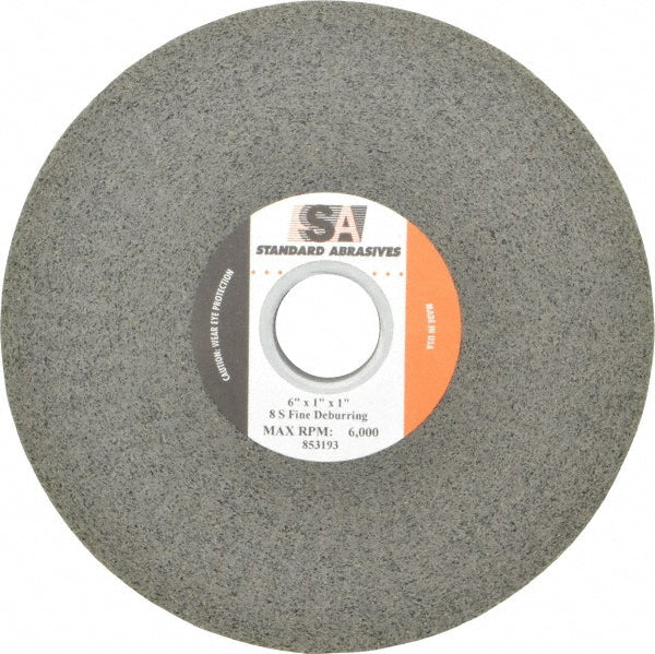 6 x 1" Silicon Carbide Deburring Wheels Disc - Standard Abrasives 7000046730