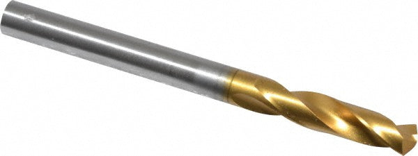 7/32" Cobalt Stub Drill Bit, Coated, 130° point - Guhring 9006590055600