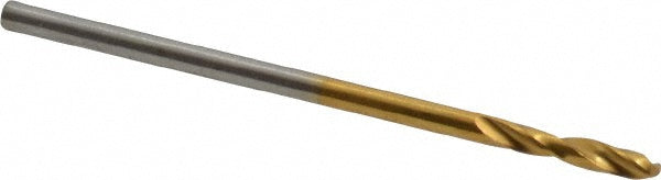 0.0591" Cobalt Stub Drill Bit, Coated, 130° point - Guhring 9006590015000