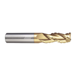 3/8" 3-Flute Solid Carbide Corner Radius End Mill, Zplus - Helical Solutions 82126