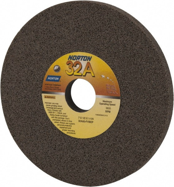 7 x 1/2" 60-Grit Aluminum Oxide Grinding & Cutoff Wheel - Norton 66252941312