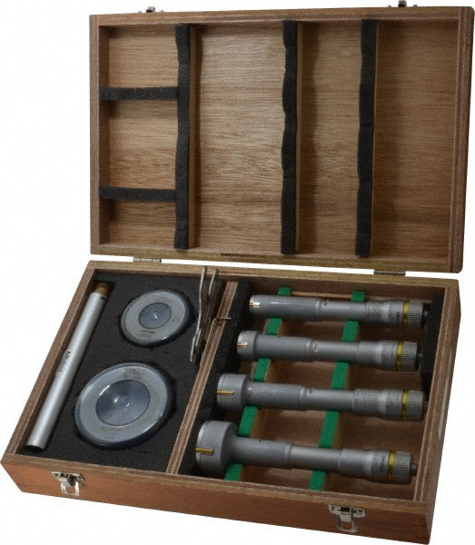 9-Piece Micrometer, 0.000150" accuracy - Mitutoyo 368-918