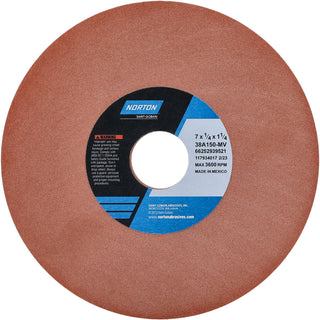 7 x 1/4" 150-Grit Aluminum Oxide Grinding & Cutoff Wheel - Norton 66252939521