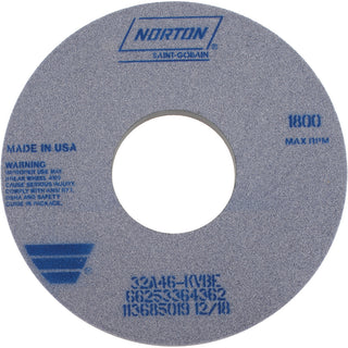 14 x 1-1/2" 46-Grit Aluminum Oxide Grinding & Cutoff Wheel - Norton 66253364362