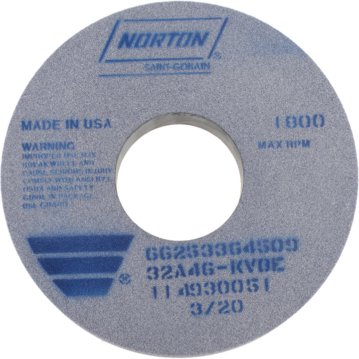14 x 2" 46-Grit Aluminum Oxide Grinding & Cutoff Wheel - Norton 66253364509