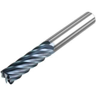 3/8" 6-Flute Solid Carbide Corner Radius End Mill, HTA - Seco 10115746