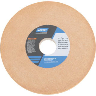 7 x 1/2" 150-Grit Aluminum Oxide Grinding & Cutoff Wheel - Norton 66252940595