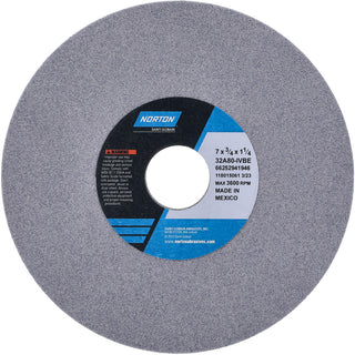 7 x 3/4" 80-Grit Aluminum Oxide Grinding & Cutoff Wheel - Norton 66252941946