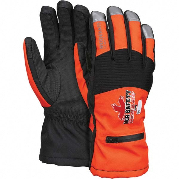 X-Large Orange Synthetic Blend Gloves - MCR Safety 980XL