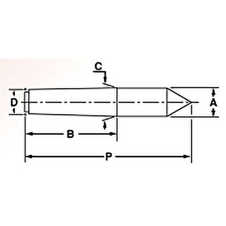 Lathe Center - Riten 72091