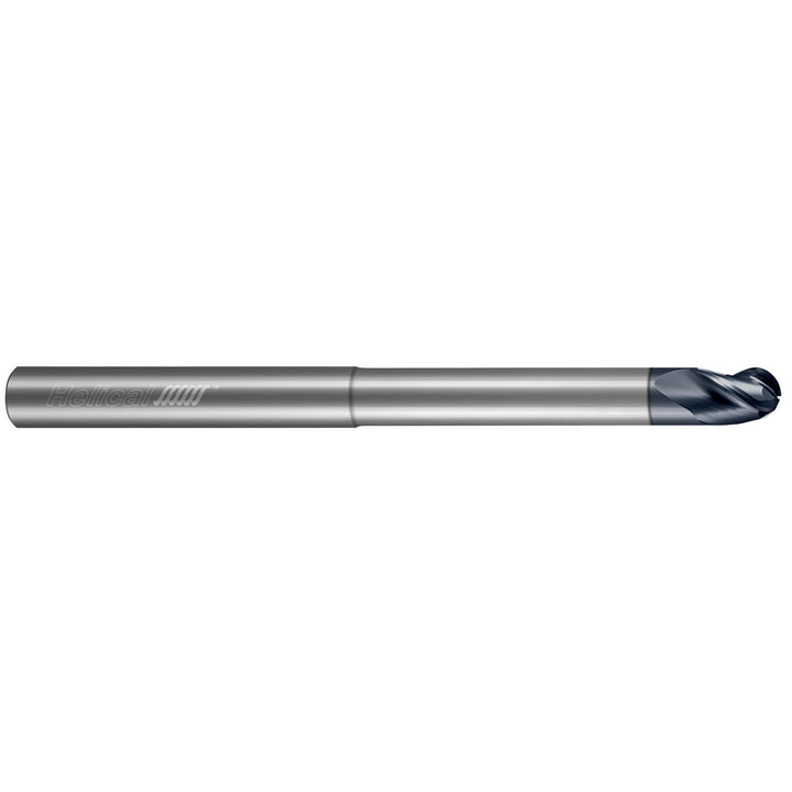 5/16" 3-Flute Solid Carbide Ball End Mill, APLUS - Helical Solutions 13167