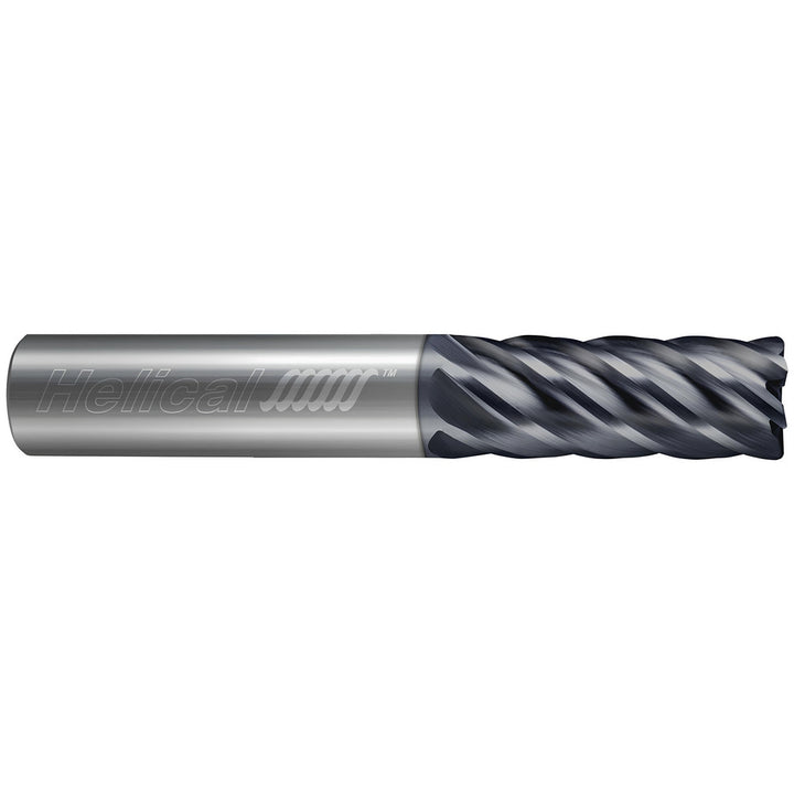 3/16" 4-Flute Solid Carbide Corner Radius End Mill, Tplus - Helical Solutions 83242