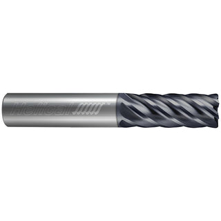 5/8" 6-Flute Solid Carbide Corner Radius End Mill, APLUS - Helical Solutions 83928