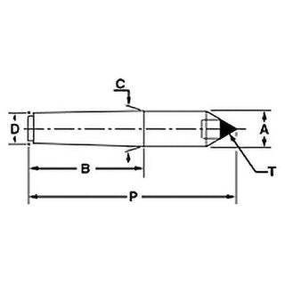 Lathe Center - Riten 72093