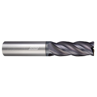 3/16" 4-Flute Solid Carbide Corner Radius End Mill, APLUS - Helical Solutions 88191