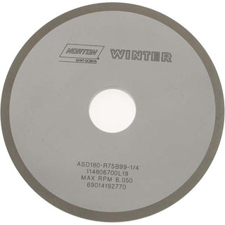 6 x 1/4" 180-Grit Diamond Grinding & Cutoff Wheel - Norton 69014192770