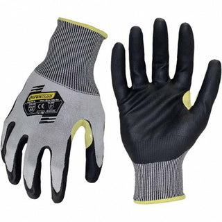 Medium Gray Hardened Yarn Cut-Resistant Gloves - ironCLAD KKC3FN-03-M