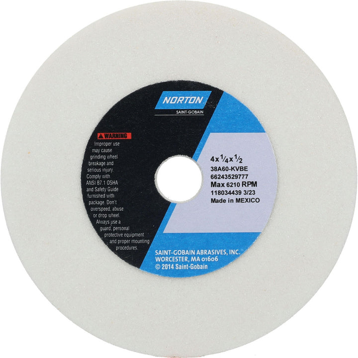 60-Grit Aluminum Oxide Grinding & Cutoff Wheel - Norton 66243529777