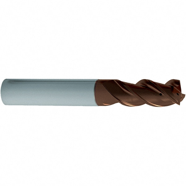 1/4" 3-Flute Solid Carbide Corner Radius & Corner Chamfer End Mill, TiAlSiN - Guhring 9068730063500