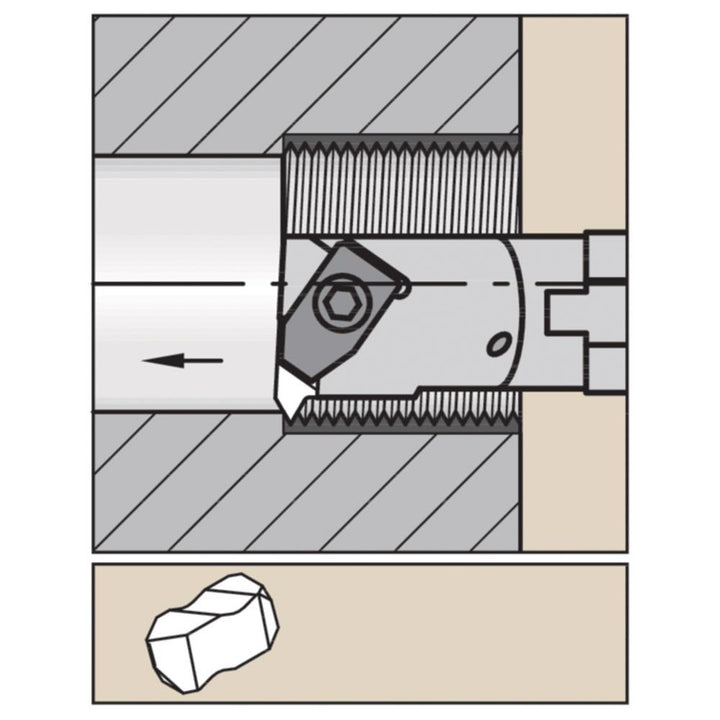 Indexable Threading Toolholders - Widia 3632114