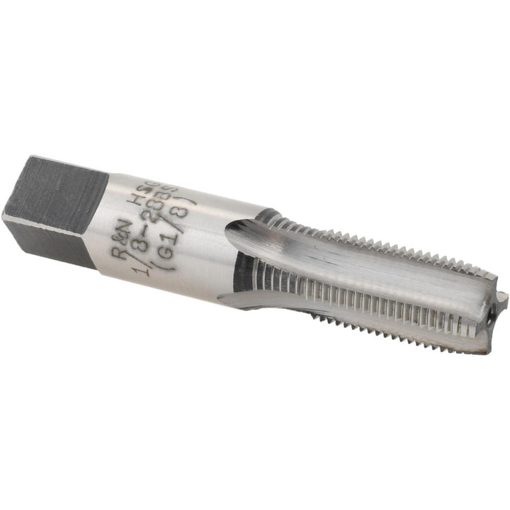 1/8-28 G(BSP) HSS Straight Flute Tap - Reiff & Nestor 47050