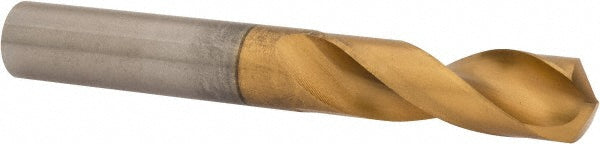 0.5709" Cobalt Stub Drill Bit, Coated, 130° point - Guhring 9006590145000