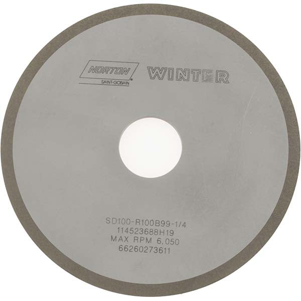 6 x 1/8" 100-Grit Diamond Grinding & Cutoff Wheel - Norton 66260273611