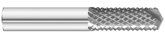 1/2" 17-Flute Style D - 135° Drill Point Router - Fullerton 26503