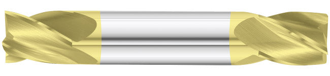 1/8" 4-Flute TiN Square End Mill - Fullerton 32704
