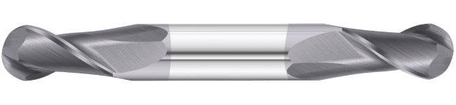 1/16" 2-Flute TiAlN Ball End Mill - Fullerton 12426
