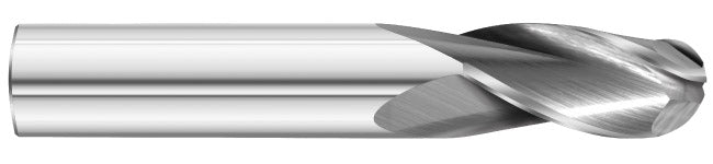 1/8" 3-Flute Ball End Mill - Fullerton 33036